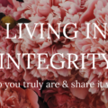 27/01/24 Living in Integrity